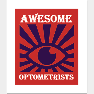 awesome optometrist Posters and Art